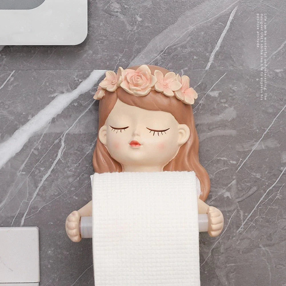 Märchen Mädchen Toilettenpapierhalter Karnz