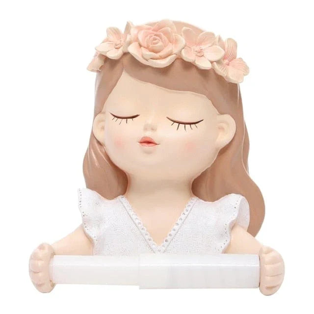 Märchen Mädchen Toilettenpapierhalter Karnz