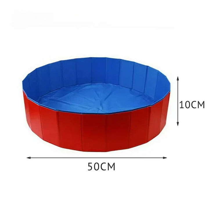 Klappbares PVC-Hundepool mit Ablassventil Karnz