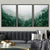 Set von 3PCS Nebelwald Landschaft Wandkunst Fine Art Leinwanddrucke Inspirierende Bilder der Ruhe für das Wohnzimmer Wanddekoration