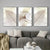 Set aus 3 Stück Modern Botanische Blattadern Wandkunst Feine Kunst Leinwanddrucke Einfache Neutrale Ton Bilder Für Wohnzimmer Skandinavischer Stil Wohnkultur