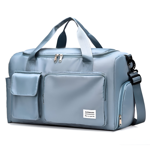 Wasserdichte Reisetasche mit Schuhfach – Leichte Wochenendtasche mit viel Stauraum