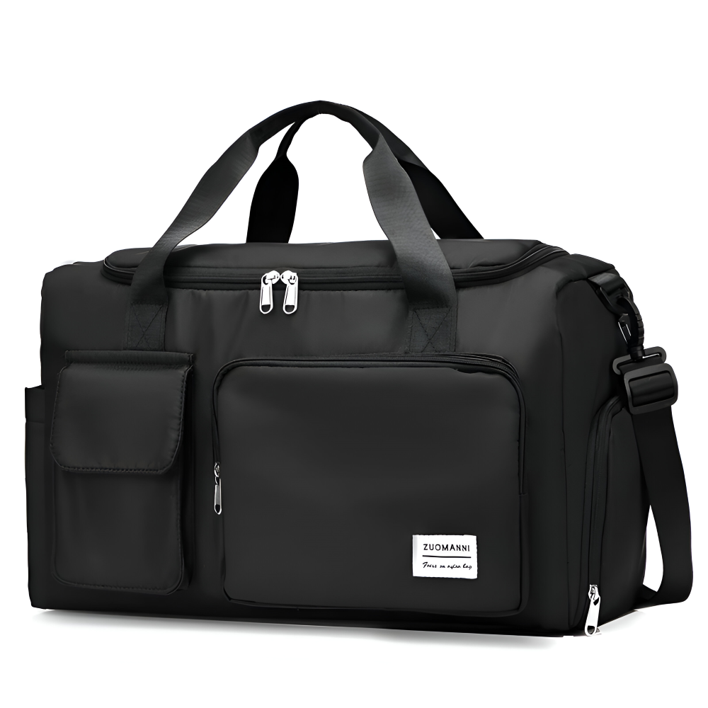 Wasserdichte Reisetasche mit Schuhfach – Leichte Wochenendtasche mit viel Stauraum