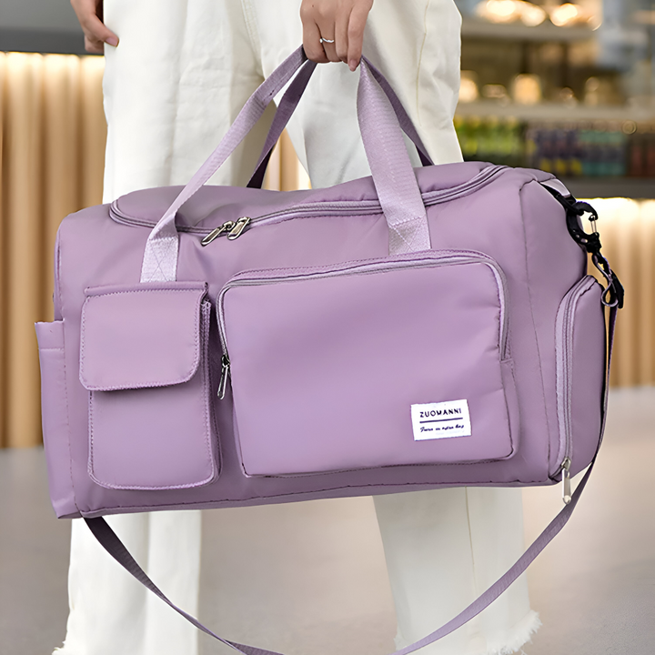 Wasserdichte Reisetasche mit Schuhfach – Leichte Wochenendtasche mit viel Stauraum | Karnz