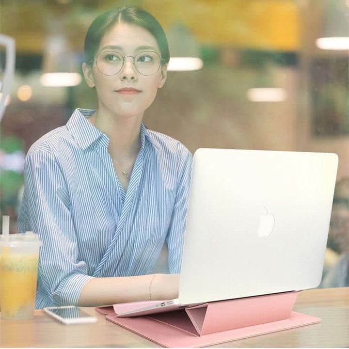 Wasserabweisende Laptoptasche mit Standfunktion und Stoßschutz