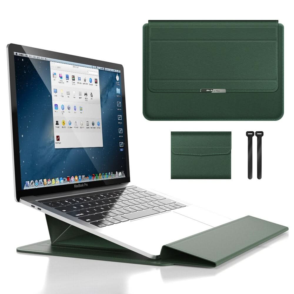 Wasserabweisende Laptoptasche mit Standfunktion und Stoßschutz