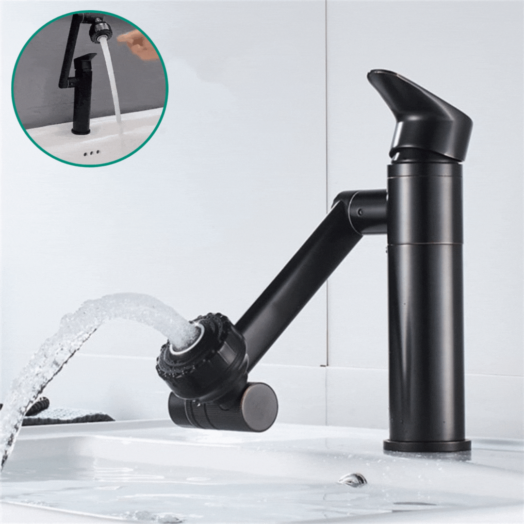 Flexispout – 360° flexible Armatur mit Sprühfunktion für mehr Komfort am Waschbecken