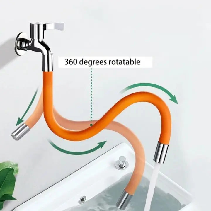 Flexibler Wasserhahnverlängerung – 50 cm 360° schwenkbar & wassersparend