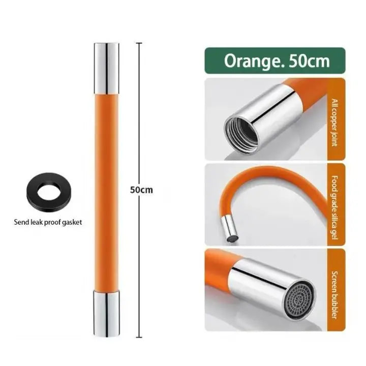 Flexibler Wasserhahnverlängerung – 50 cm 360° schwenkbar & wassersparend