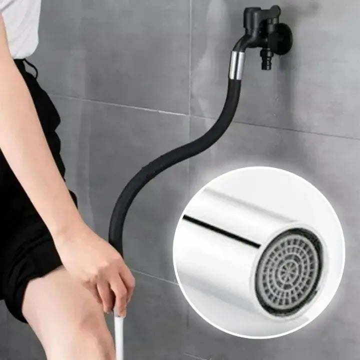 Flexibler Wasserhahnverlängerung – 50 cm 360° schwenkbar & wassersparend