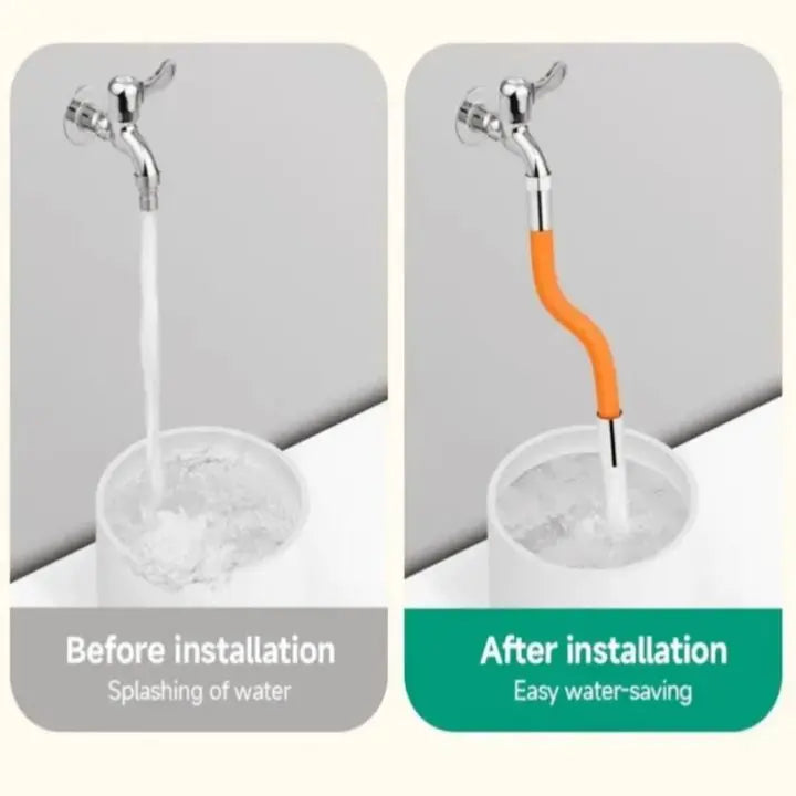 Flexibler Wasserhahnverlängerung – 50 cm 360° schwenkbar & wassersparend