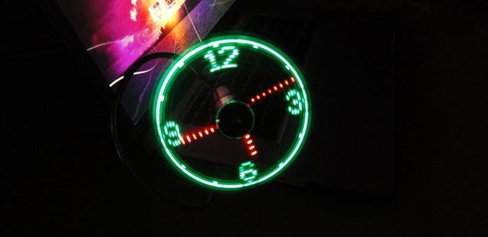 Flexibler Kühl Uhr Ventilator | Karnz