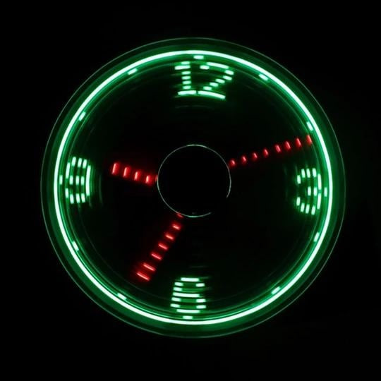 Flexibler Kühl Uhr Ventilator | Karnz