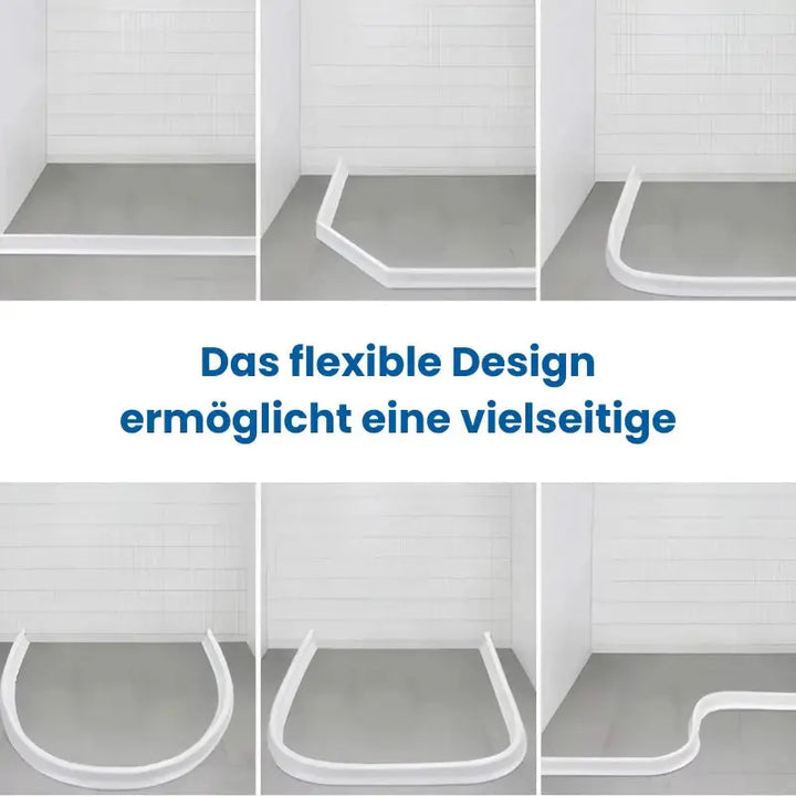 Flexibler Silikon Duschschutz
