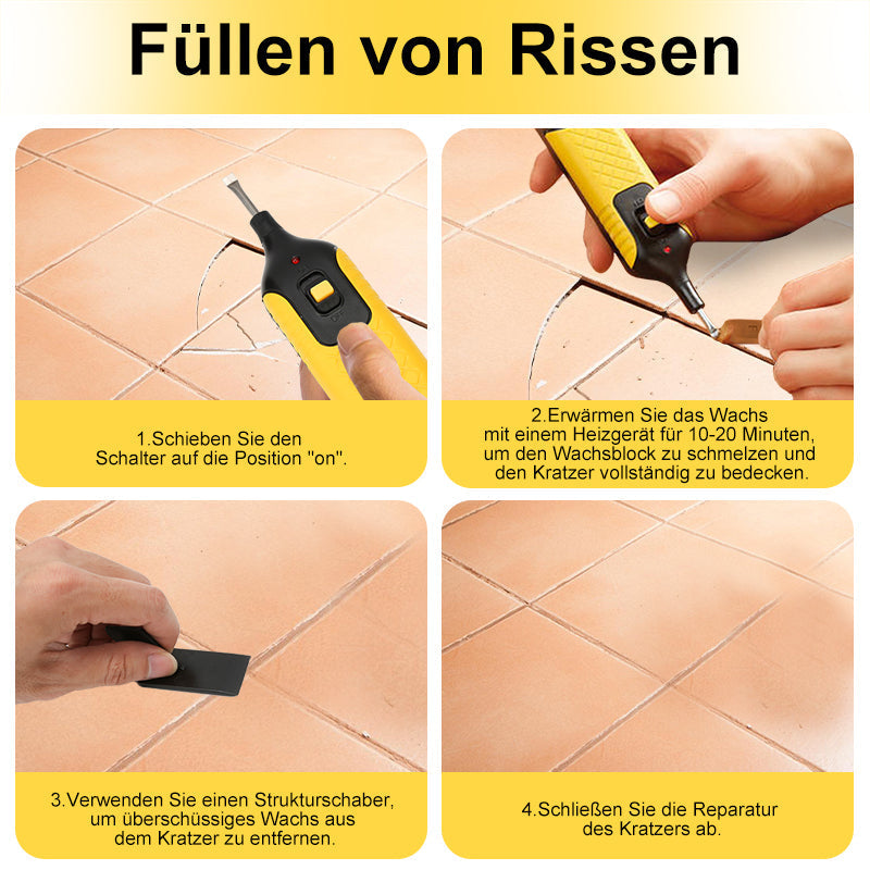 Kacheln Fliesen Reparaturset Wachsstangen | Karnz