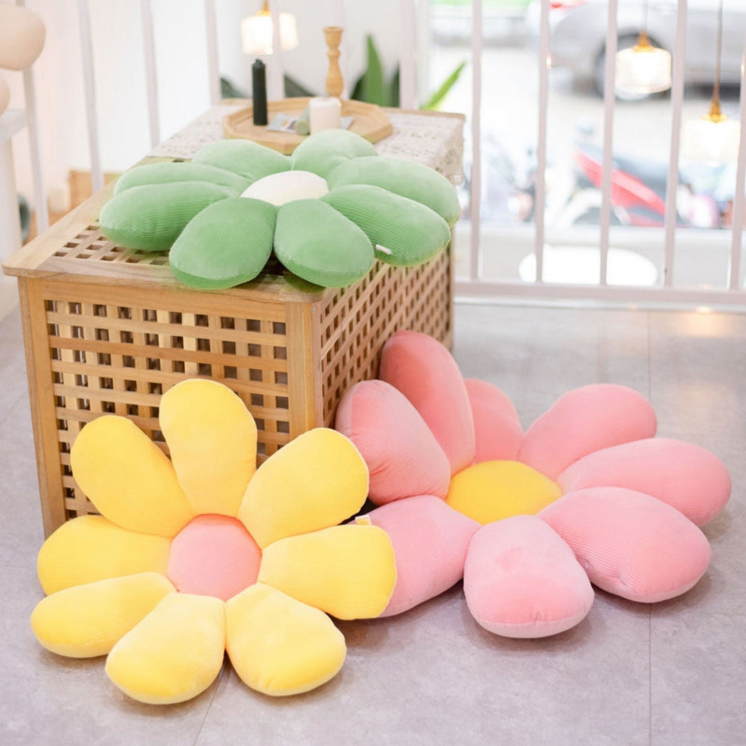 Fluffy Daisy Kissen | Karnz
