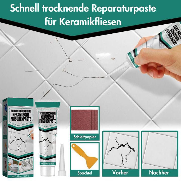 Schnell Trocknende Keramik-Reparaturpaste | Karnz