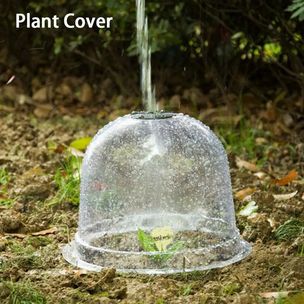 Frostschutz Klare Garten Pflanzenabdeckung