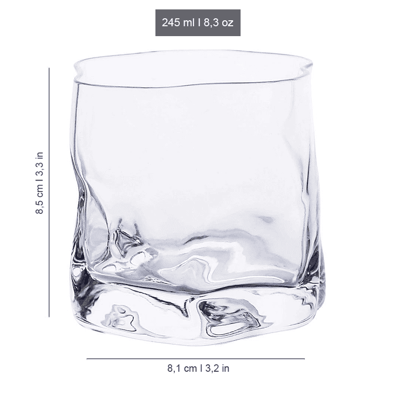 Fukisoku Whiskey Glas - Set von 2 | Karnz