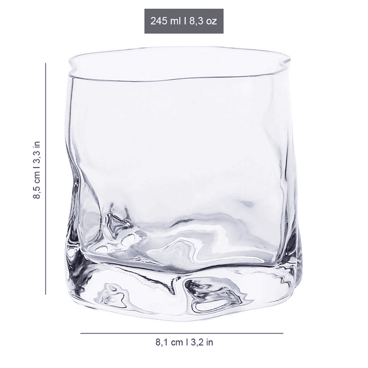 Fukisoku Whiskey Glas - Set von 2 | Karnz