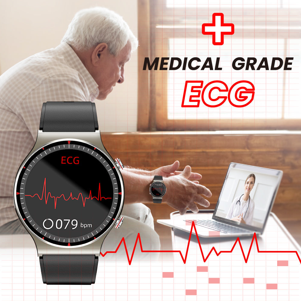 Sandsberg | Gesundheits-Smartwatch | EKG, SpO2 & Herzfrequenz