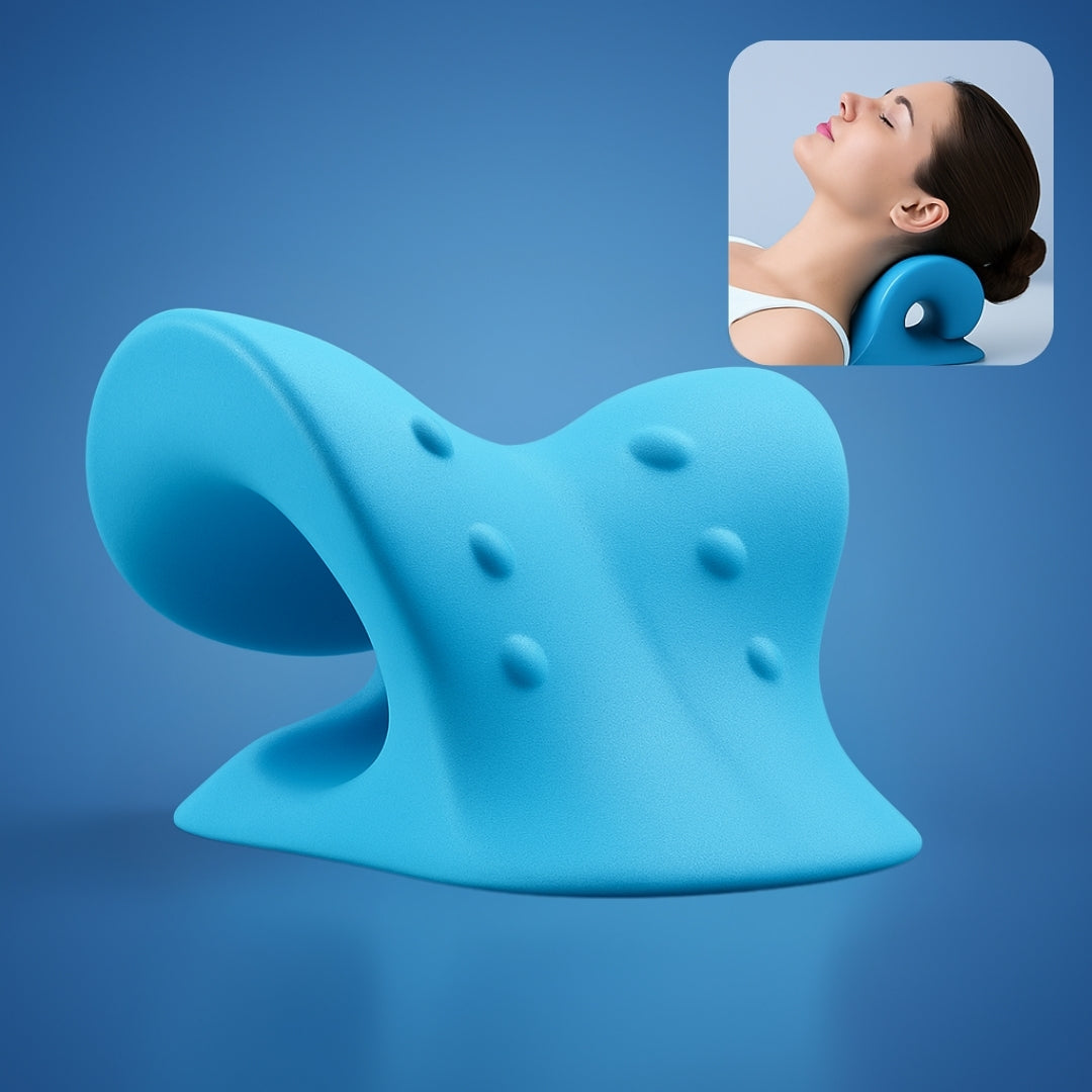 NeckAlign Chiropraktisches Nacken-Kissen | Strecker für Nacken - Schmerzlinderung - Verbesserte Haltung - Besserer Schlaf Karnz