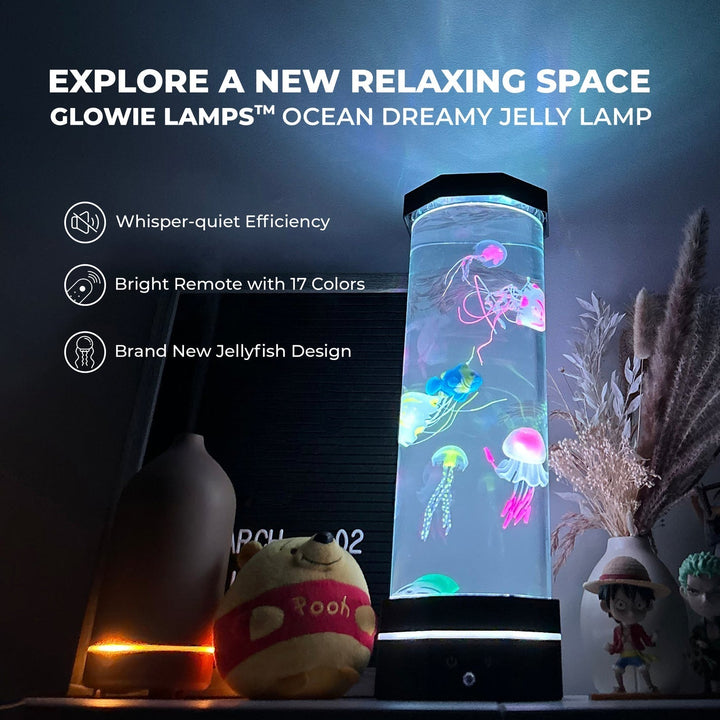 Jellyfish Aquarium Tischlampe | Karnz