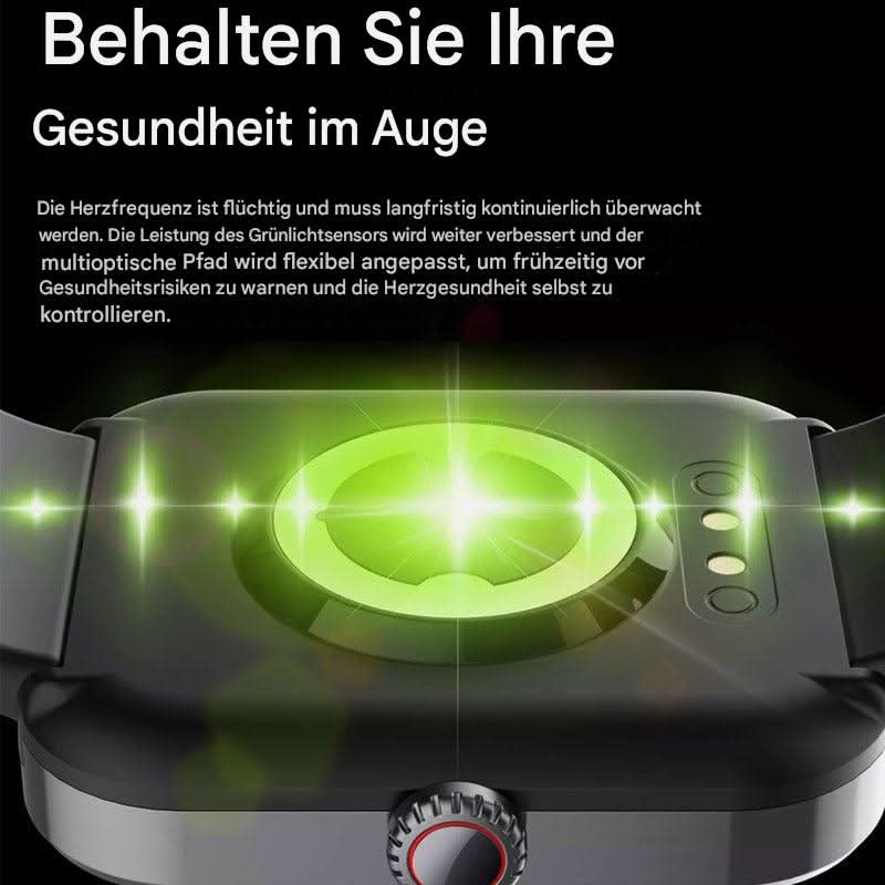 Health Watch – Schmerzfreie Blutzuckermessung und Überwachung der Vitalfunktionen in Echtzeit