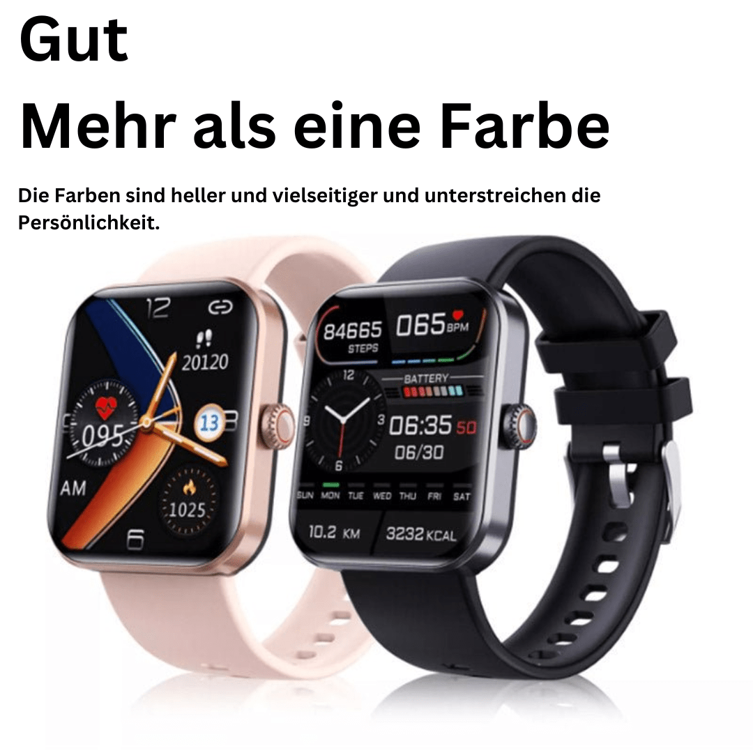 Health Watch – Schmerzfreie Blutzuckermessung und Überwachung der Vitalfunktionen in Echtzeit