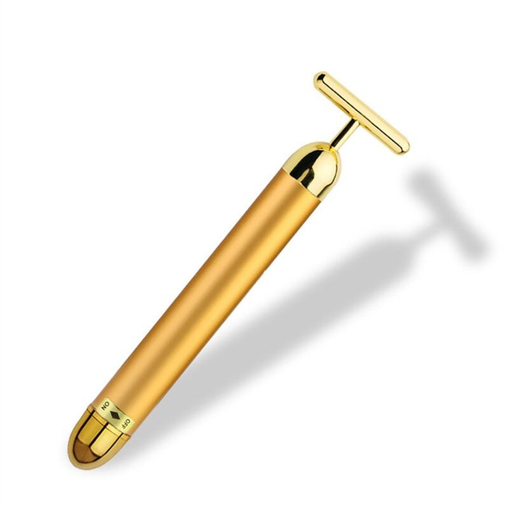 Karnz | Energy 24K Gold T Beauty Bar Gesichtsroller-Massagegerät