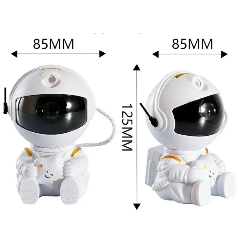 Galaxy Starry Sky Projektorlampe - Astronaut LED-Projektionsnachtlicht für das Schlafzimmer | Karnz