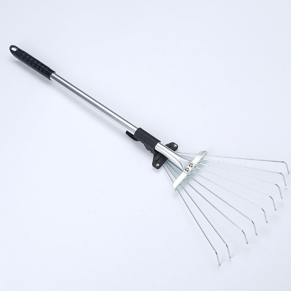 Gartenhelfer Teleskopischer Gartenreiniger Laubrechen | Karnz