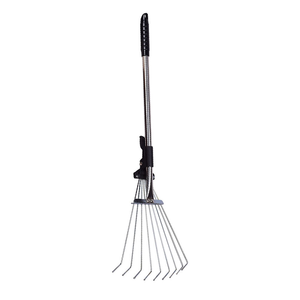Gartenhelfer Teleskopischer Gartenreiniger Laubrechen | Karnz