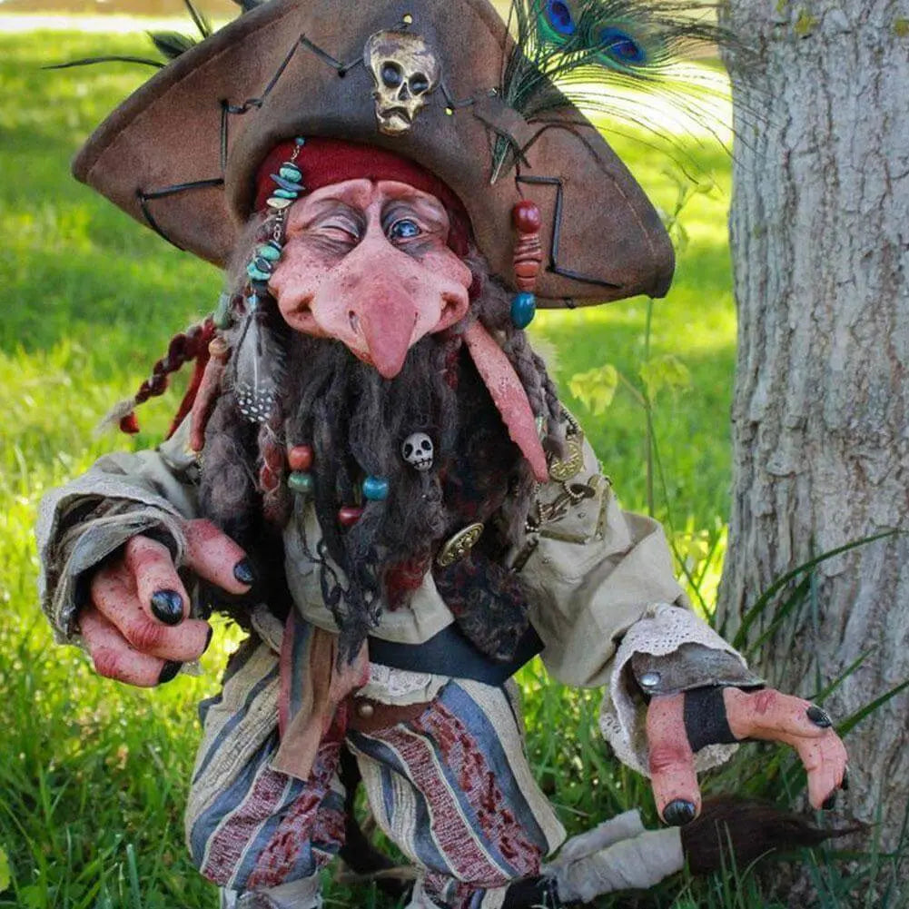 Charmante Gartenstatue aus Harz für eine einladende Atmosphäre