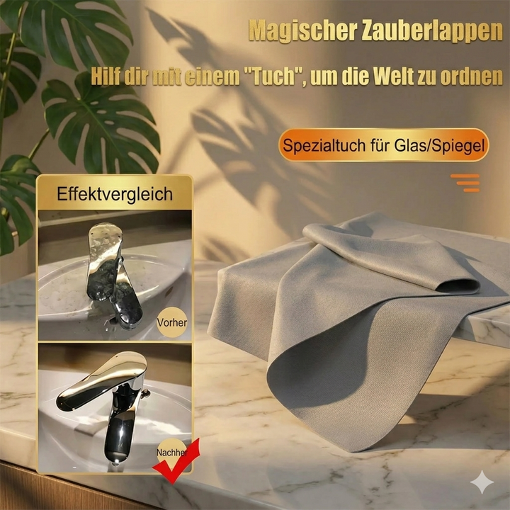 Mikrofaser Glasreinigungstücher 10er-Set | Karnz