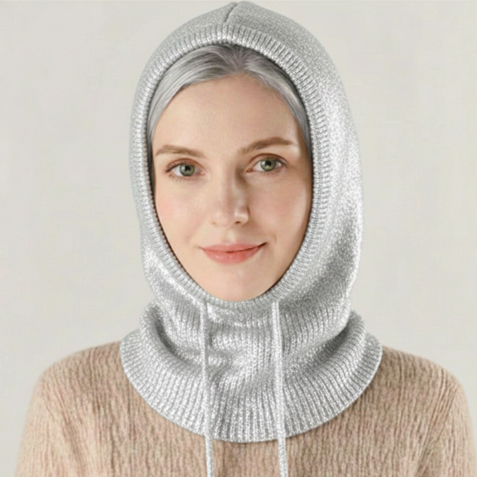 Weiche Kaschmir-Strickmütze für Winter und kaltes Wetter