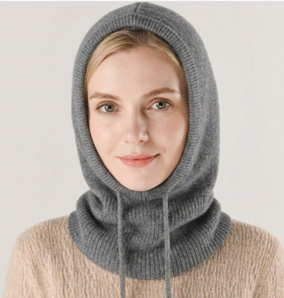 Weiche Kaschmir-Strickmütze für Winter und kaltes Wetter