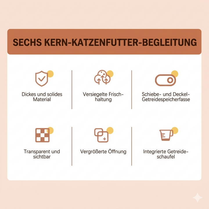 PureGuard Futterbehälter — Frisches, knackiges Futter für glückliche, gesunde Haustiere jeden Tag | Karnz