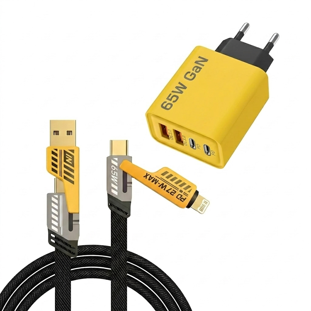 120W USB-Schnellladegerät mit 4 Ports | Karnz