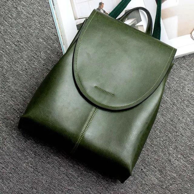 Trendiger Leder Rucksack für Frauen – Stilvoll, Vielseitig & Langlebig