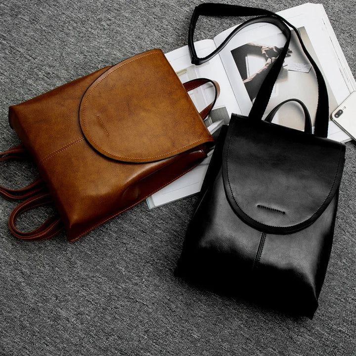 Trendiger Leder Rucksack für Frauen – Stilvoll, Vielseitig & Langlebig