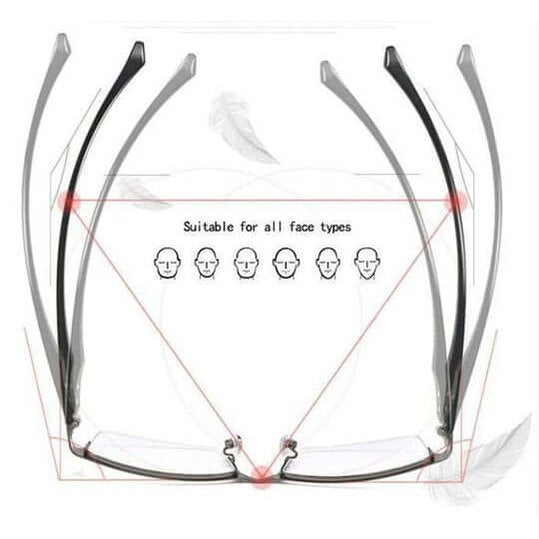 Lesebrille | Gleitsichtbrille mit Blendschutz für Autofahrer