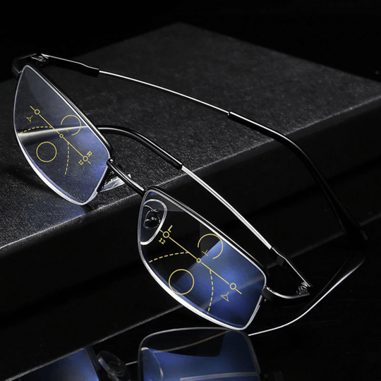 Sandsberg | VisionFlex Gleitsichtbrille | Intelligente Anpassung | Blaufilter & UV-Schutz