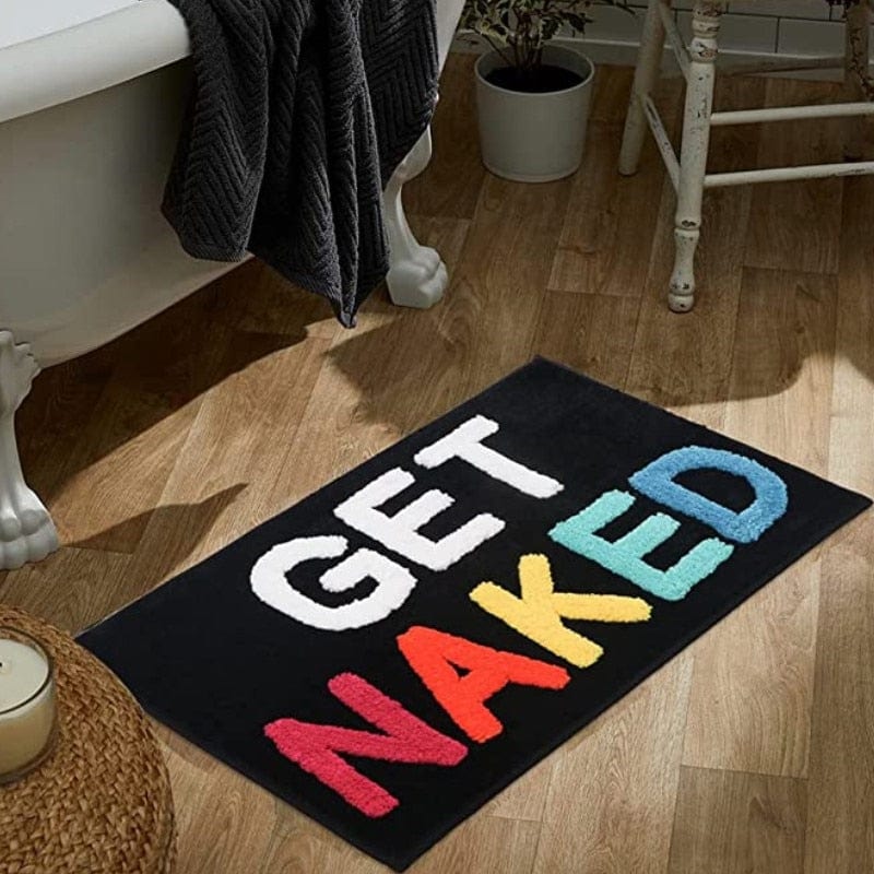 Get Naked BunteBadmatte | Karnz