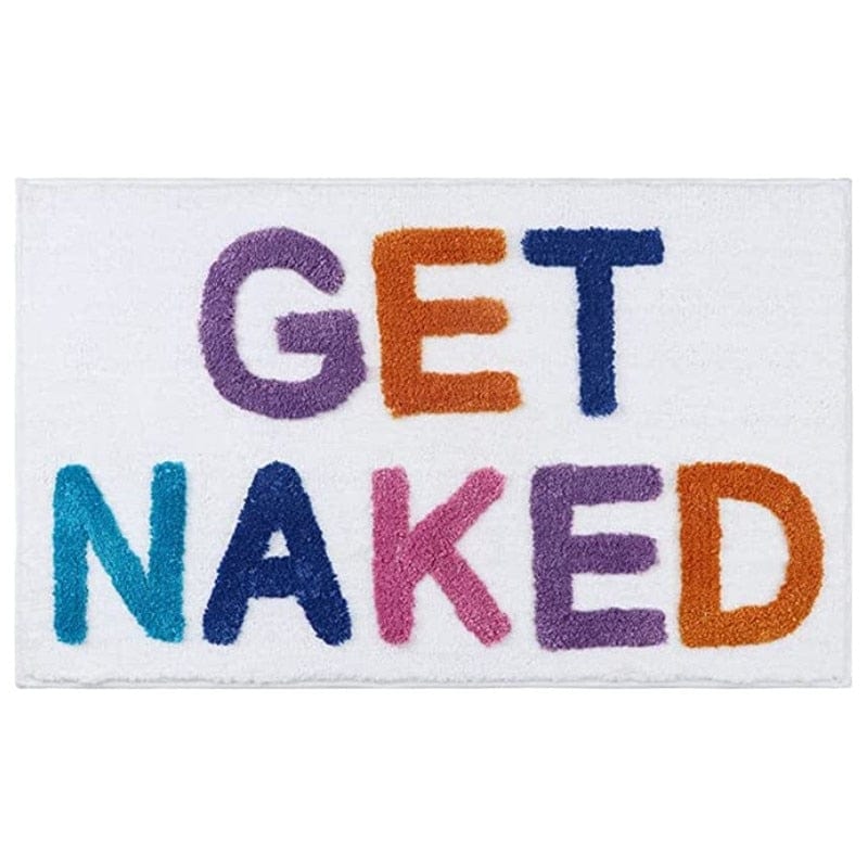 Get Naked BunteBadmatte | Karnz