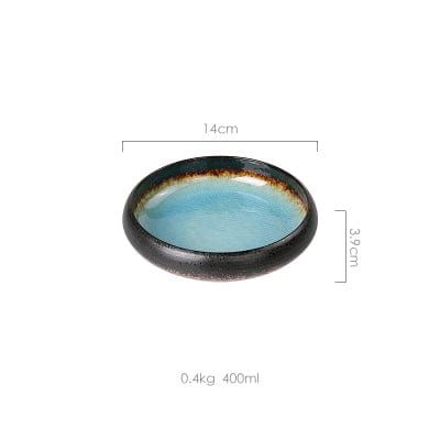 Glasiertes Ufer-Tiefschalenplatten | Karnz
