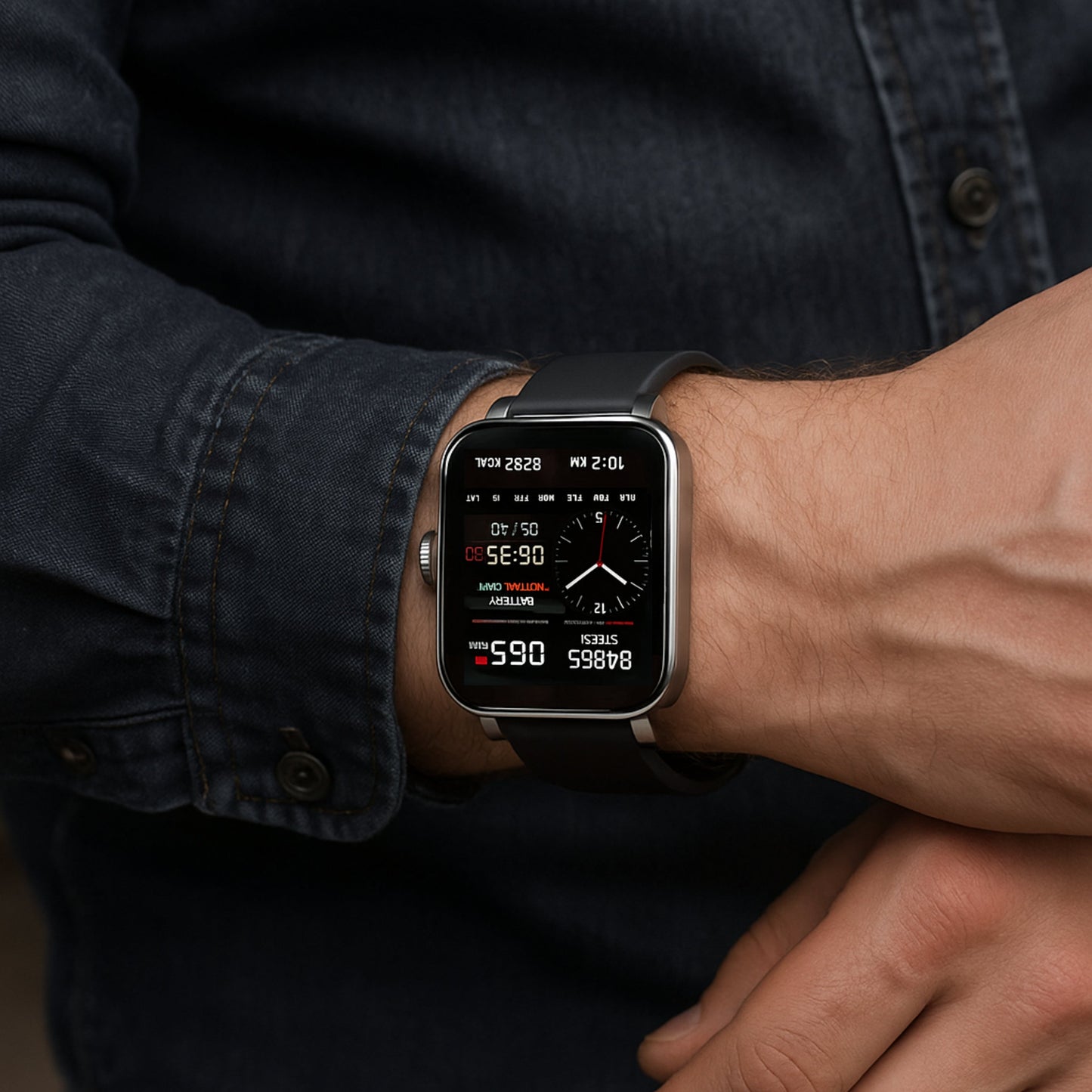 Glucowatch | Nicht-invasive Blutzucker-Smartwatch – Echtzeitüberwachung, Trendverfolgung & personalisierte Benachrichtigungen Karnz