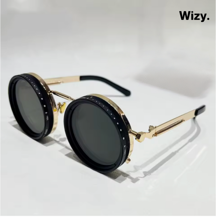 Karnz | ShadowSunglasses | Sonnenbrillen mit schwarzen Gläsern Stylisher UV-Schutz Fashion