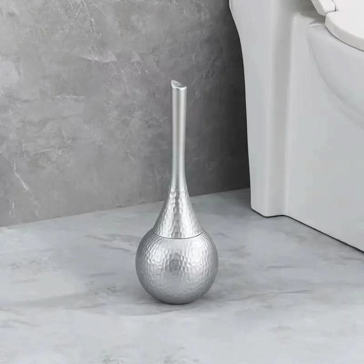 Elegante Toilettenbürste im modernen Golddesign für Stil und Hygiene