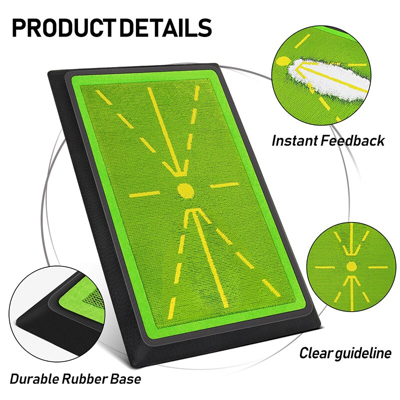Golf Schwung Tracker Matte - Zu Hause oder im Park verwenden Karnz